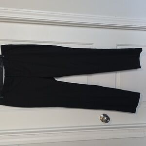 Straight Black Dress Pants